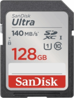 Sandisk 128GB Ultra SDXC UHS-I CL10 Memóriakártya