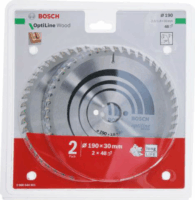 Bosch 2608644651 Körfűrészlap készlet - 190mm (2 db/csomag)