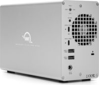 OWC Mercury Elite Pro Dual 2.5"/3.5" USB-C 3.2 Külső RAID ház - Ezüst