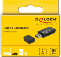Delock 91602 Multi USB 2.0 Külső kártyaolvasó