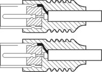 Goobay Koax Antenna kábel Duplán árnyékolt 1.5m - Fekete