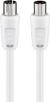 Goobay 11511 Koax antenna kábel 2.5m - Fehér