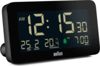 Braun BC10 DCF-B Ébresztőóra - Fekete