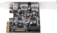 SilverStone ECU05 USB 3.1 Type-C / USB 3.0 Type-A PCIe portbővítő