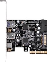 SilverStone ECU05 USB 3.1 Type-C / USB 3.0 Type-A PCIe portbővítő