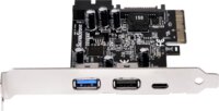 SilverStone ECU05 USB 3.1 Type-C / USB 3.0 Type-A PCIe portbővítő