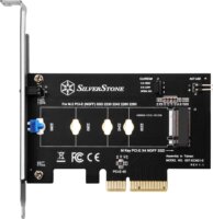 SilverStone ECM21-E M.2 PCIe/NVMe port bővítő PCIe kártya