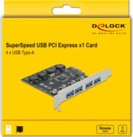 DeLOCK 90509 USB 3.2 Gen 1 Type-A PCIe portbővítő