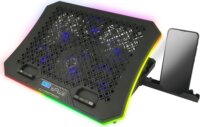 Esperanza EGC109 19" RGB Laptop hűtőpad - Fekete