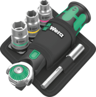 Wera 8009 Zyklop Pocket Set 2 Bittartós racsni (18 db/csomag)
