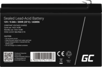 Green Cell 12V 9Ah AGM06 VRLA Akkumulátor