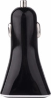 Emos Autós 2xUSB-A töltő - Fekete (28.5W)