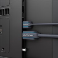 Clicktronic 70701 HDMI 2.0 - HDMI Kábel 0.5m - Fekete