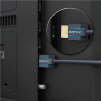 Clicktronic 70701 HDMI 2.0 - HDMI Kábel 0.5m - Fekete