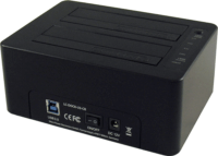 LC-Power LC-DOCK-U3-CR HDD Dokkoló és Klónozó állomás (USB 3.0 - SATA)