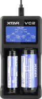 Xtar VC2 2x 3,6V/3,7V Li-ion Akkumulátor töltő