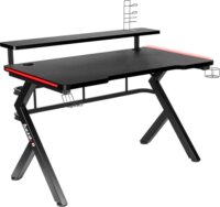 Huzaro Hero 5.0 Gamer asztal RGB LED világítással - Fekete