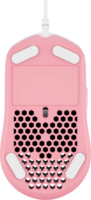 HP HyperX Pulsefire Vezetékes Gaming Egér - Fehér/Rózsaszín