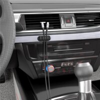 Goobay 4-utas kábelrendező 2db - Fekete