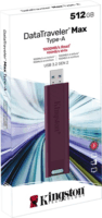 Kingston 512GB DataTraveler Max USB 3.2 Pendrive - Bordó