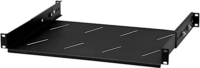 Stalflex RSA19-1U-250B 19" 250mm mély Rack polc 1U - Fekete