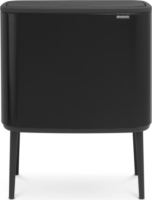 Brabantia Bo Touch 11 + 23 literes érintőfedeles fém Szelektív szemetes - Fekete