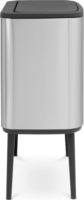 Brabantia Bo Touch 11 + 23 literes érintőfedeles fém Szelektív szemetes - Inox