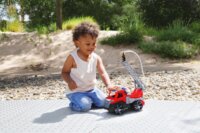 Lena Truxx2 Tűzoltó autó - Piros