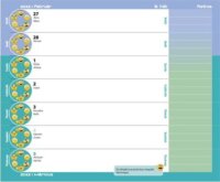 Realsystem 125 x 205mm 2022/2023 Diák zsebkönyv - Mintás