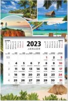 Toptimer 315 x 470mm 2023 Speditőrnaptár - Beach