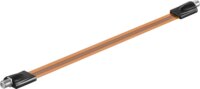 Goobay 67244 Type-F antenna hosszabbító kábel 0.3m - Narancs
