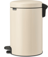 Brabantia NewIcon 12 literes pedálos fém szemetes - Bézs