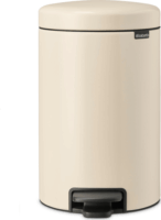 Brabantia NewIcon 12 literes pedálos fém szemetes - Bézs