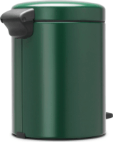 Brabantia NewIcon 5 literes pedálos fém szemetes - Zöld