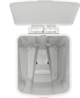 Brabantia StepUp 40 literes pedálos műanyag szemetes - Világos szürke