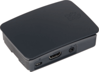 Raspberry PI 3B/3B+ Számítógépház - Fekete