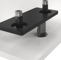 Dell MDA20 19"-27" Dual LCD TV/Monitor asztali tartó kar - Fekete (2 kijelző)