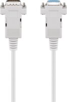 Goobay 50224 D-SUB apa - D-SUB anya hosszabbító kábel - Fehér (1.2m)