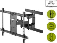 Goobay 49932 LCD TV fali tartó - Fekete