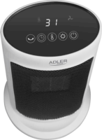 Adler AD 7738 Szabadonálló Elektromos Hősugárzó 2000W - Fehér/Fekete