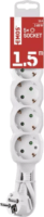 Emos P0521R 250V Elosztó 5 aljzatos 1.5m - Fehér