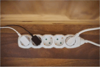 Emos P0521R 250V Elosztó 5 aljzatos 1.5m - Fehér