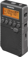 Sangean DT-800 Zsebrádió - Fekete