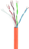 Cablexpert U/UTP CAT5e Installációs kábel 305m - Piros