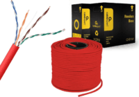 Cablexpert U/UTP CAT5e Installációs kábel 305m - Piros