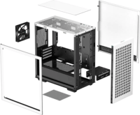 Deepcool CH370 Számítógépház - Fehér