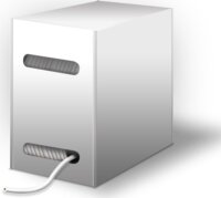 Goobay S/FTP CAT6 Installációs kábel 305m - Fehér