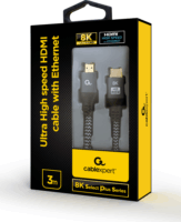 Gembird CCB-HDMI8K-3M HDMI 2.0 - HDMI Kábel 3m - Fekete