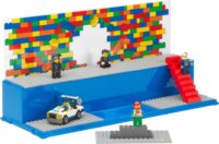 LEGO® Play & Display Klasszikus Kék vitrin platformmal