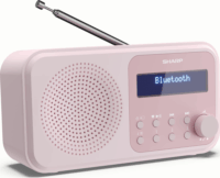 Sharp DR-P420PK Bluetooth FM Rádió - Rózsaszín